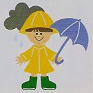 3" Customized Rainy Kid (boy pictured)