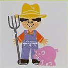 3" Customized Farmer