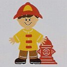 3" Customized Firefighter