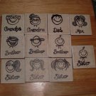 Family  Magnet Set - Choice of 4