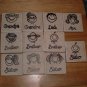 Family  Magnet Set - Choice of 4