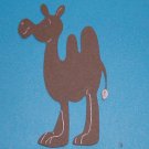 3" Camel Die Cut