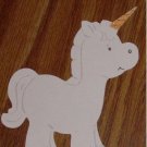 3" Unicorn Die Cut