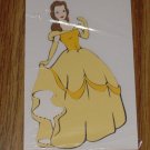 4" Belle from Beauty and the Beast Die Cut