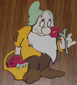 Snow White's-Bashful Dwarf Die Cut