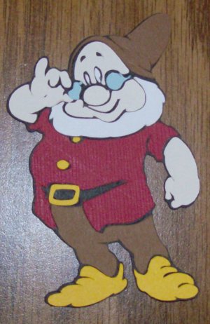 Snow White's-Doc Dwarf Die Cut
