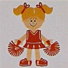 3" Customized Cheerleader