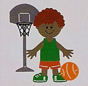 3" Customized Basketball Player