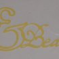 2" Tinker Bell Bright & Beautiful Saying