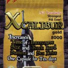 4 Pack Authentic XCalibur Gold 800 10 Day Male Sex Pill