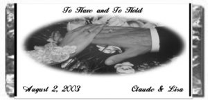 Wedding Wrapper We015