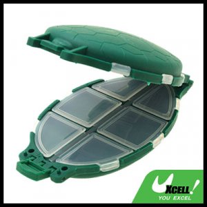 Portable Plastic Turtle Shaped Fishing Tackle Box
