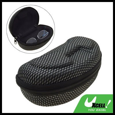 Large Sunglasses Eyeglasses Eye Glasses Hard Case with Zipper