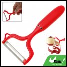Red Stainless Steel Blade Fruit Vegetable Peeler Parer