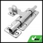Stainless Steel Door Barrel Bolt with Padlock Clasp