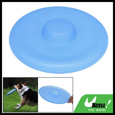 Plastic Dog Pet Training Catching Frisbee Flyer Toy
