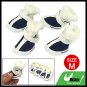 Plush Fabric Design Winter Protective Pet Dog Boot Shoes