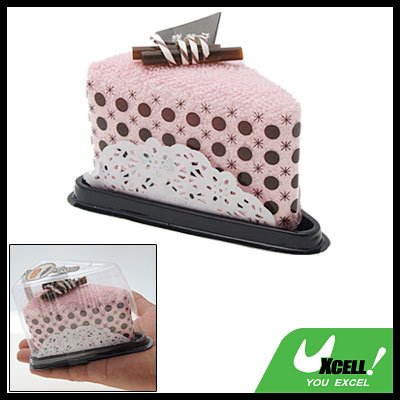 Pink Triangle Cotton Shower Gift Towel Facecloth Washcloth