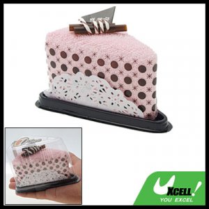 Pink Triangle Cotton Shower Gift Towel Facecloth Washcloth
