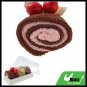 Brown Soft Cotton Swiss Roll Gift Towel Facecloth