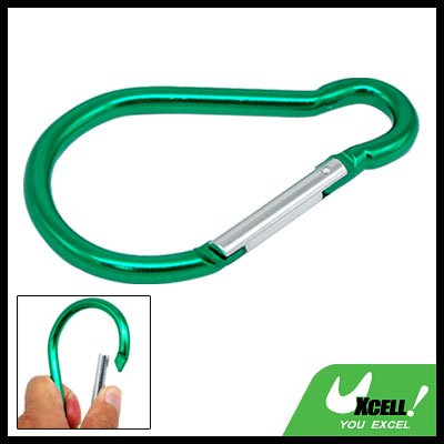 Hiking Camping Bi-colored Snap Hook Aluminum Carabiner