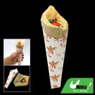 Handmake Yellow Grey Towel Shaped Pancake Cake for Keepsake