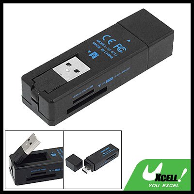 USB 2.0 bluetooth Dongle Adapter All in 1 Card Reader