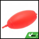 Red Oval Plastic Fish Fishing Float Robber
