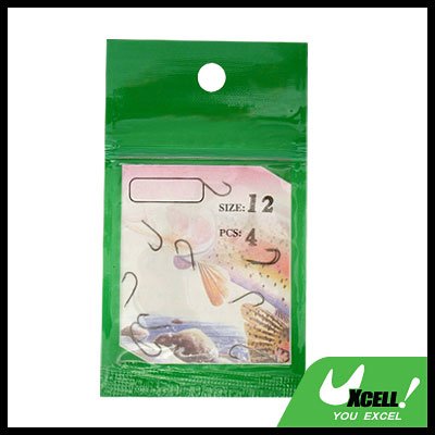 12 pcs Stainless Steel Fish Hook for River Fishing