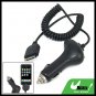 Car Charger Adapter with Coil Cord for Apple iPhone 1st Generation