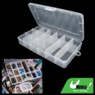 Plastic 5-15 Adjustable Compartments Fishing Tackle Lure Bait Box