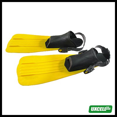 NEW Surf Surfing Diving Swimming Gear Fins Flippers - Yellow