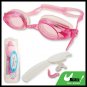F508 Purple Pink Swim Swimming Goggles