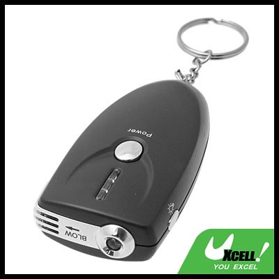 Digital Black Alcohol Breath Tester Analyser Breathalyser Detection with Red LED Torch