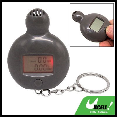 Mini Digital Alcohol Breath Tester Analyzer Keychain