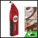Red Solar Powered Talking LCD Digital Tire Tyre Pressure Gauge