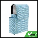 Luxury Leather w/Metallic Holder Cigar Box Case