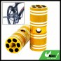 Golden Two Steel BMX Bike Bicycle 3/8" Axle Foot Pegs