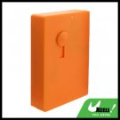 Orange Automatic Sliding Cigarette Case Box Holder
