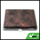 Cigarette Holder Case Leather Covered for 18 Cigarettes