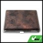Cigarette Holder Case Leather Covered for 18 Cigarettes