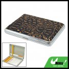 Hard Case Metal Holder 16 Cigarette with Leather Cover