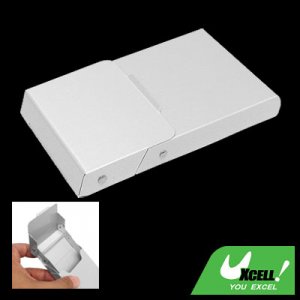 Aluminum Flip Up Cigaretter Cigar Case Holder Box