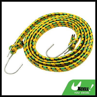 60" Flat Elastic Bungee Cord Strap for Motorcycle Bike