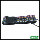 Durable Adjustable Guitar Strap - Criss Cross Colors