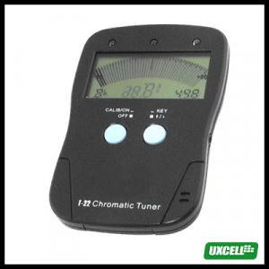 Chromatic Tuner + A4 Tone Generator for Guitar Violin (Musedo T-22)  Black