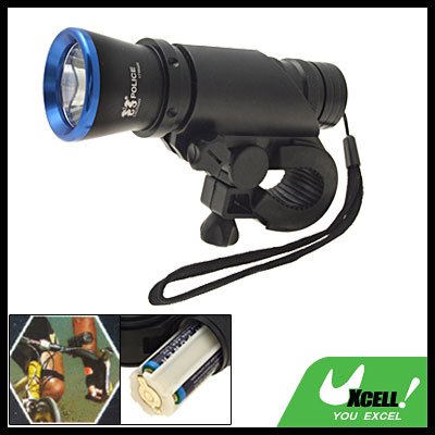Bike Bicycle LED Front Lamp Light Hand Torch Flashlight