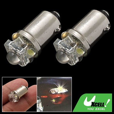 Two Pieces LED Car Auto Lamp Light Vehicle Signal Bulbs