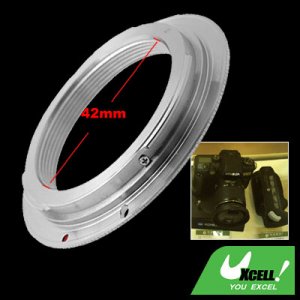 Metal M42 Lens Adapter Ring for Canon EOS 5D 40D 30D 20D