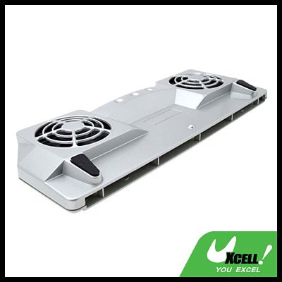 USB 2.0 Cooler Cooling 2 Fan Pad for Notebook PC